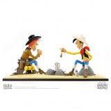 Figurine LMZ, Lucky Luke et Calamity Jane
