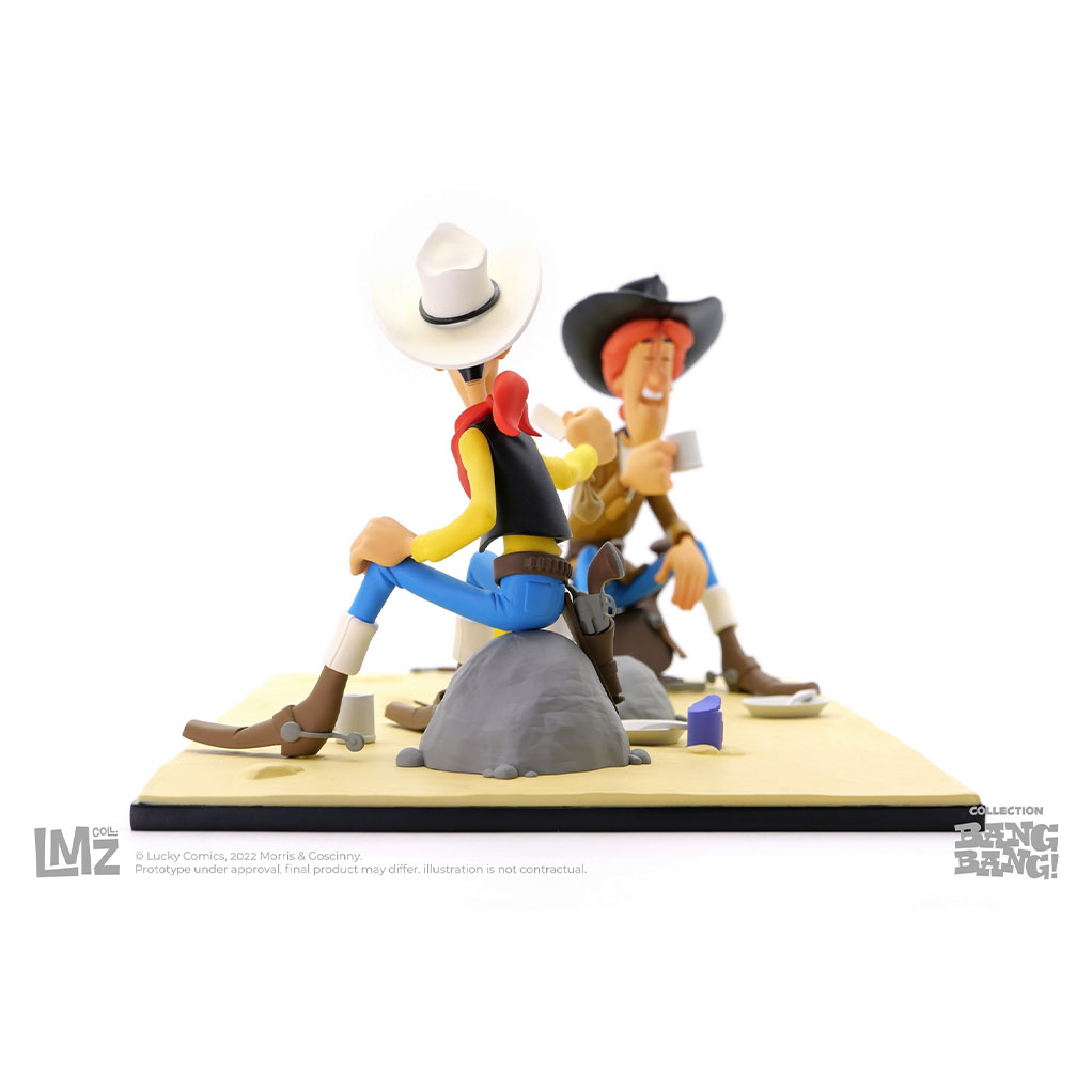 Figurine LMZ, Lucky Luke et Calamity Jane - secondaire-3