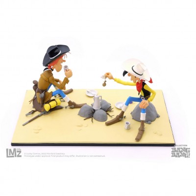 Figurine LMZ, Lucky Luke et Calamity Jane - secondaire-6