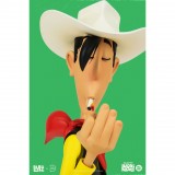 Lucky Luke lighting his cigarette Figurine