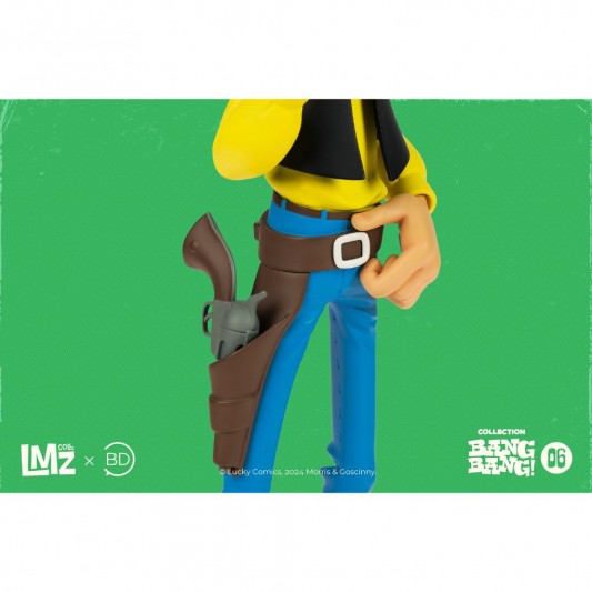 Figurine Lucky Luke allumant sa cigarette - secondaire-7