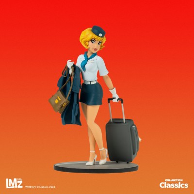 Figurine Natacha avec sa valise, version Class!cs par LMZ Collectibles - secondaire-1