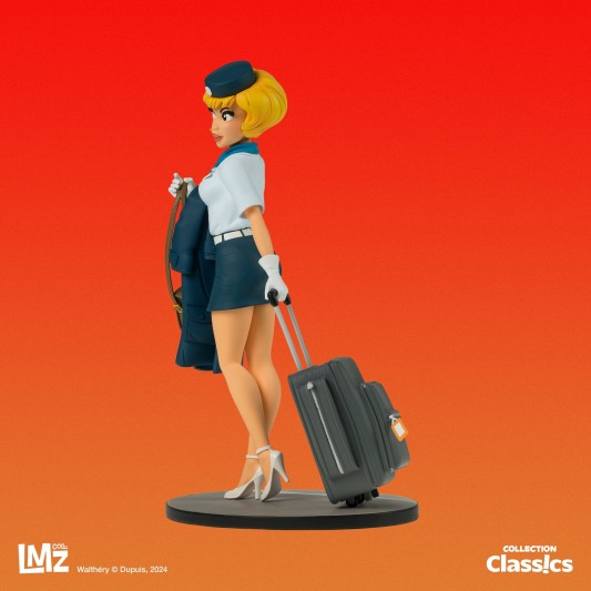 Figurine Natacha avec sa valise, version Class!cs par LMZ Collectibles - secondaire-2