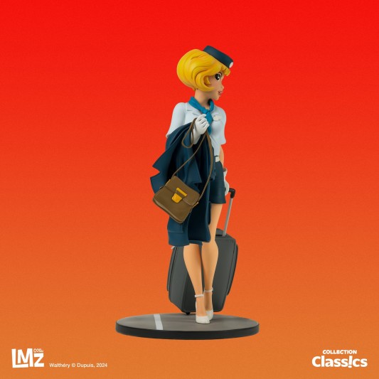 Figurine Natacha avec sa valise, version Class!cs par LMZ Collectibles - secondaire-5