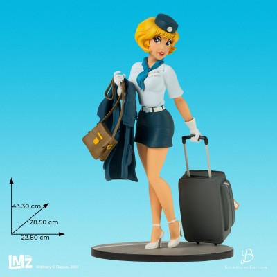 Figurine Natacha avec sa valise, Signature Edition par LMZ Collectibles - secondaire-7