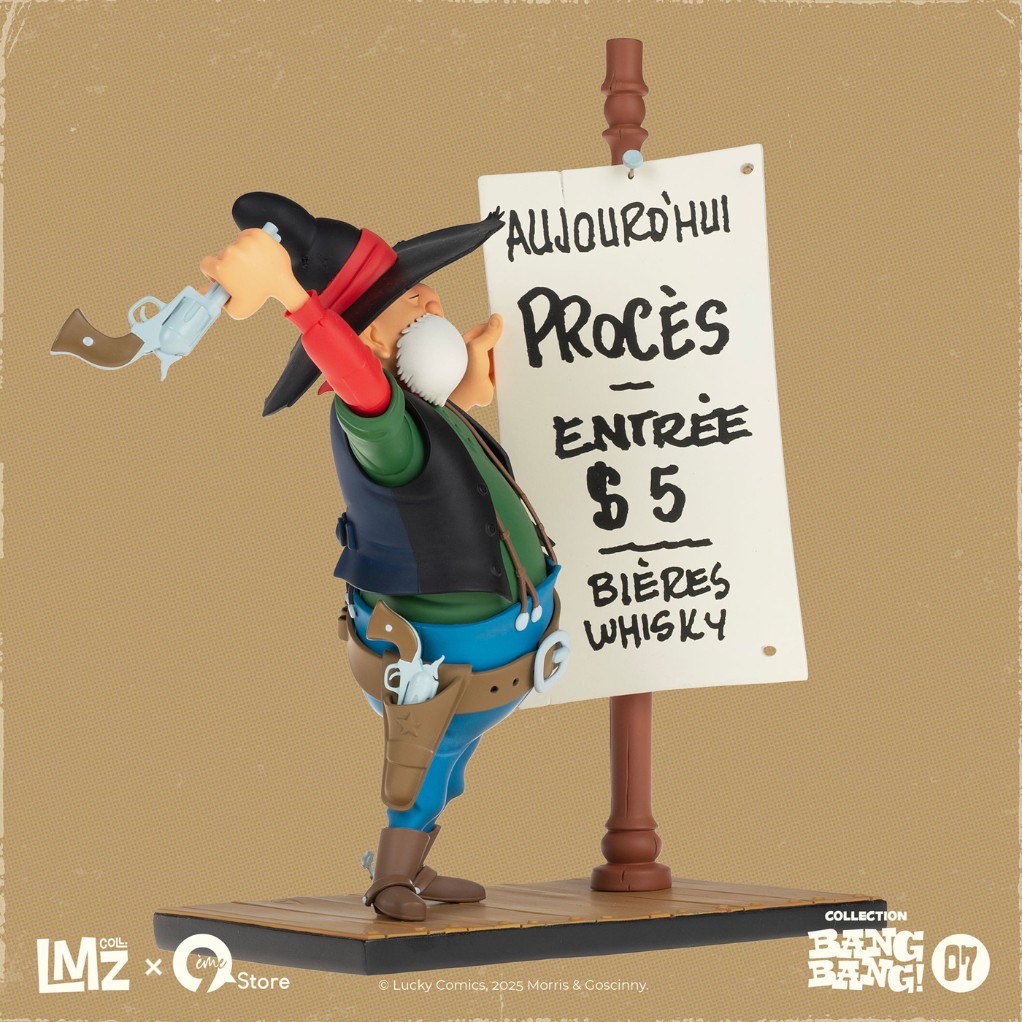 Figurine Lucky Luke - Le Juge - LMZ - secondaire-4