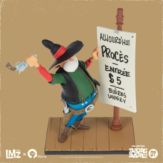 Figurine Lucky Luke - Le Juge - LMZ - secondaire-5