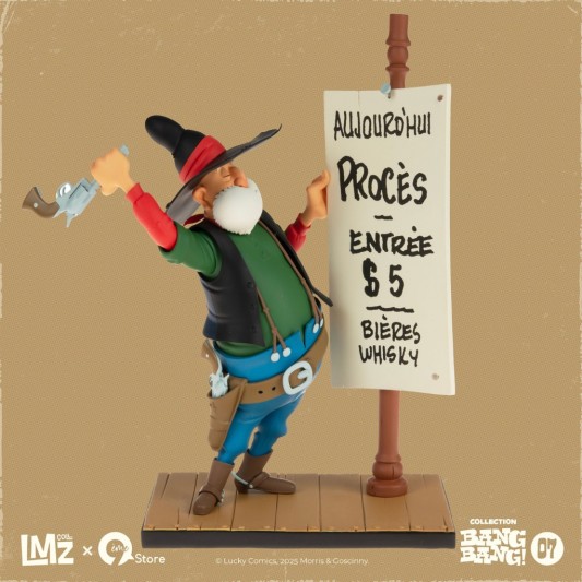 Figurine Lucky Luke - Le Juge - LMZ - secondaire-6