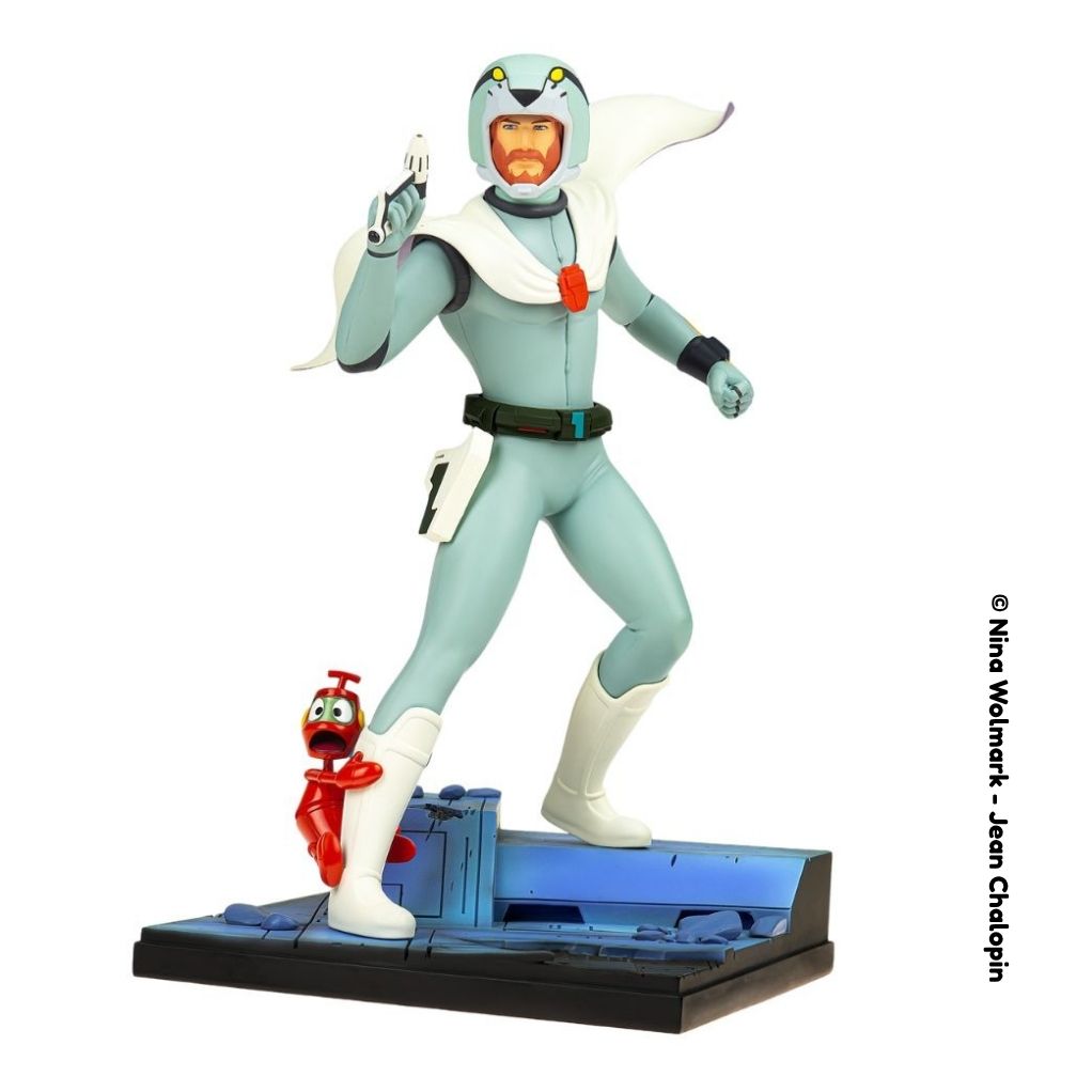 Statuette LMZ Ulysse 31 et Nono le petit robot - secondaire-1