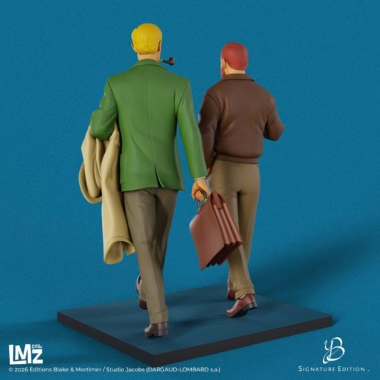Figurine LMZ Blake & Mortimer - Philip et Francis - secondaire-2