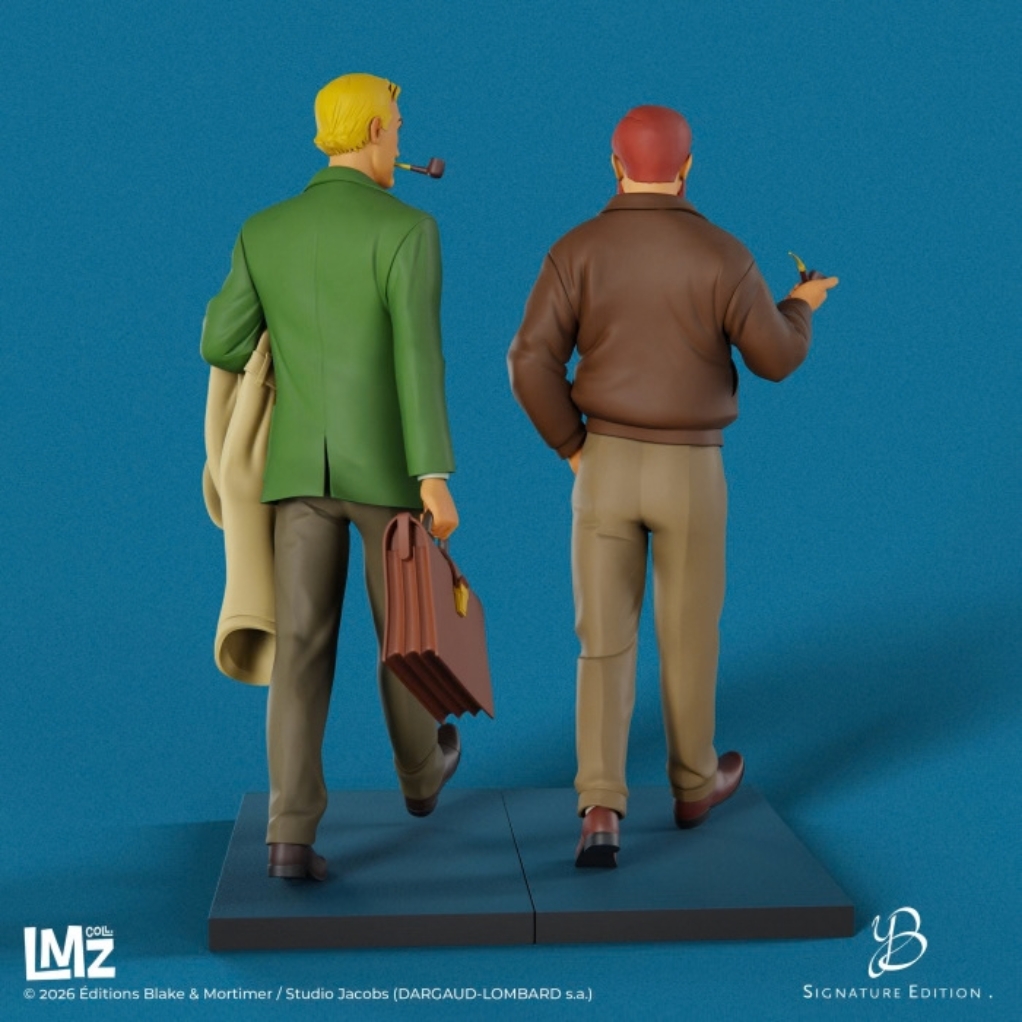 Figurine LMZ Blake & Mortimer - Philip et Francis - secondaire-3