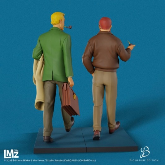 Figurine LMZ Blake & Mortimer - Philip et Francis - secondaire-3