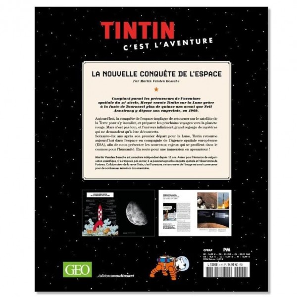 Magazine Géo Tintin C'est l'aventure hors-série N°4, la nouvelle conquête de l'espace