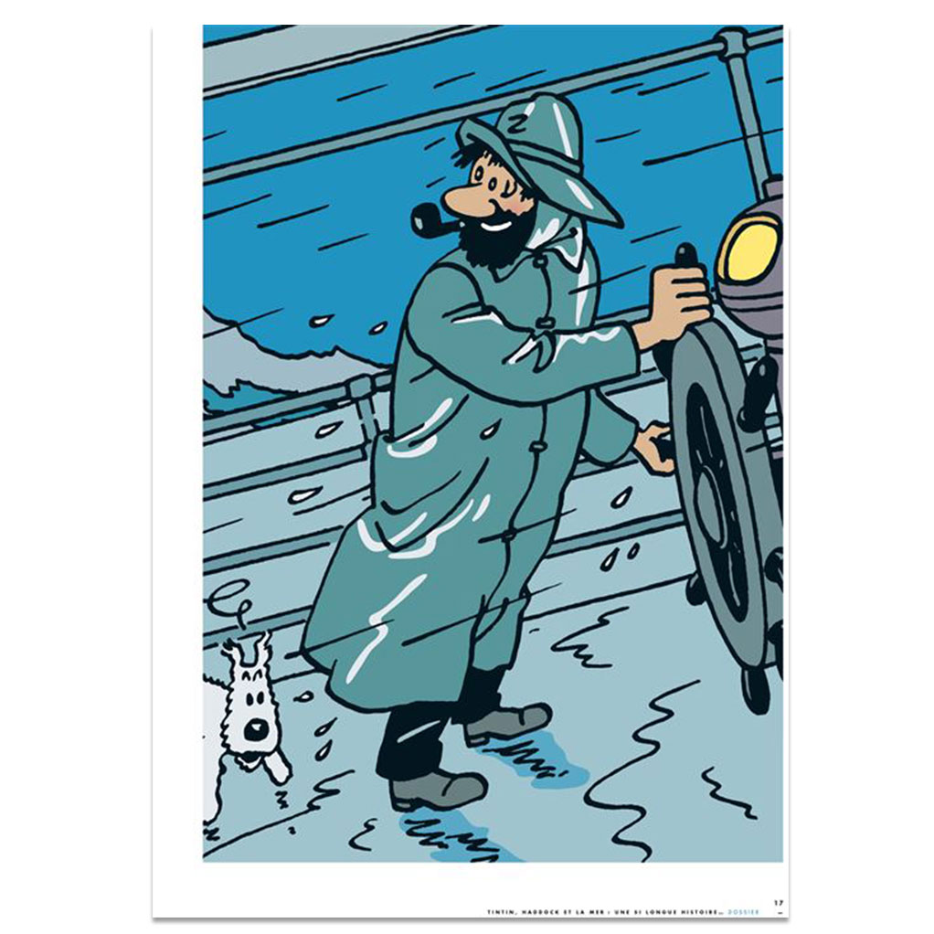 Magazine Géo Tintin C'est l'aventure n°10, Hergé, Haddock et la mer - secondaire-6