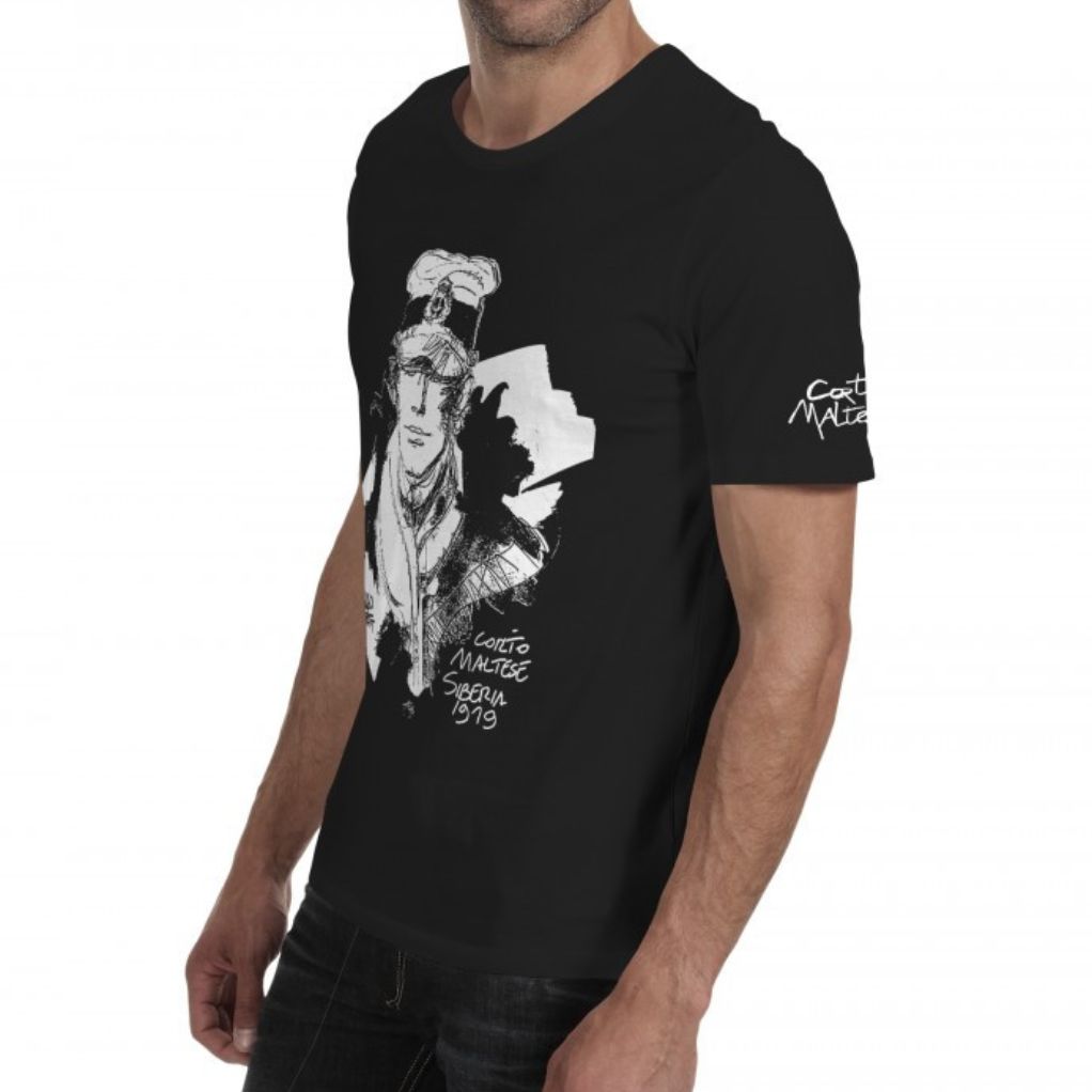 Complétude T-Shirt Corto Maltese, Sibérie noir, Taille L - secondaire-2