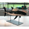 Figurine Tintin Le sous-marin requin 77 cm - secondaire-2