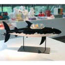 Figurine Tintin Le sous-marin requin 77 cm - secondaire-3