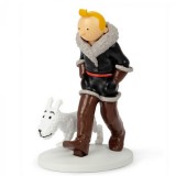 Figurine Tintin and Milou in the land of the soviet