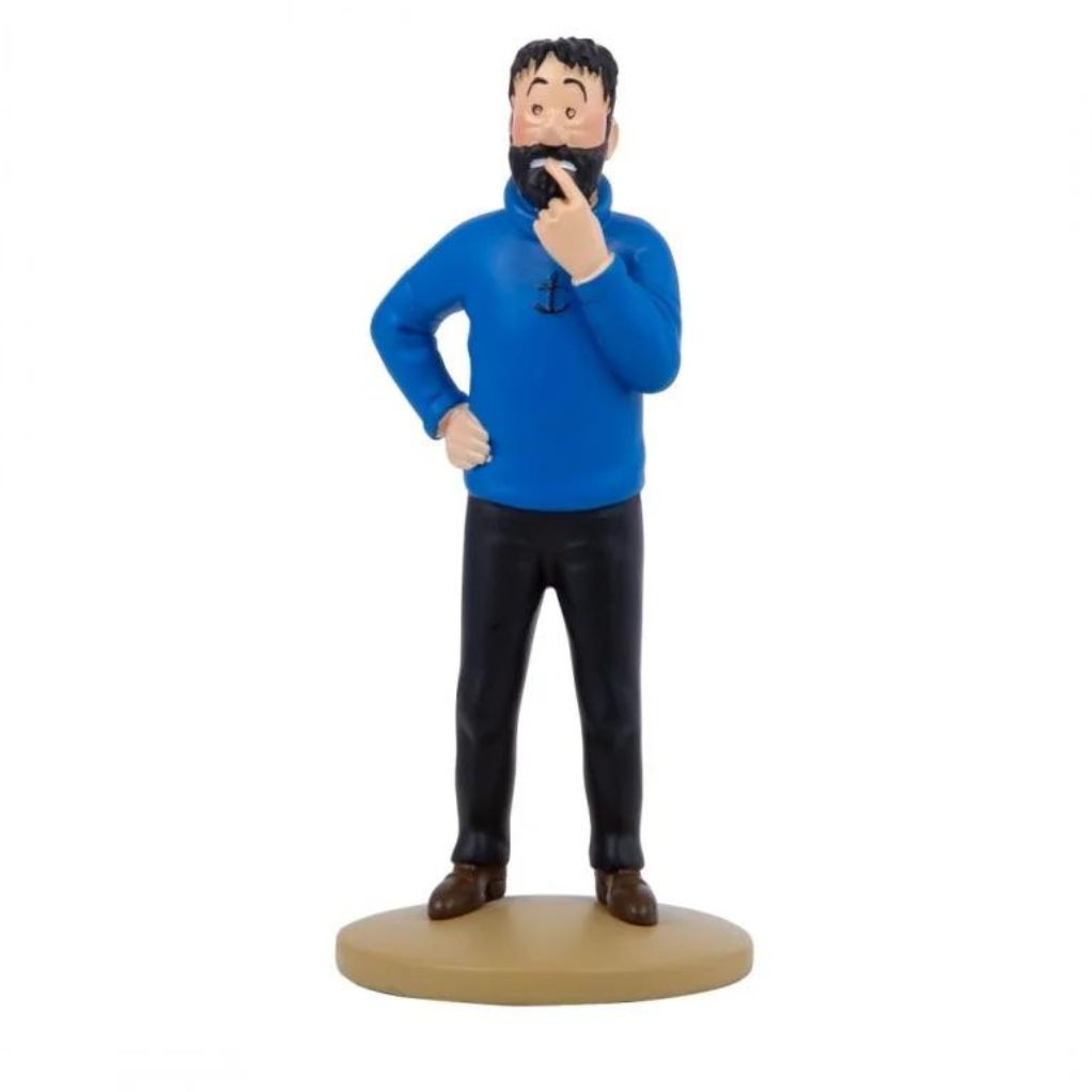 HERGE - FIGURINE HADDOCK COUVERT DE PEINTURE - TRES BEL ETAT