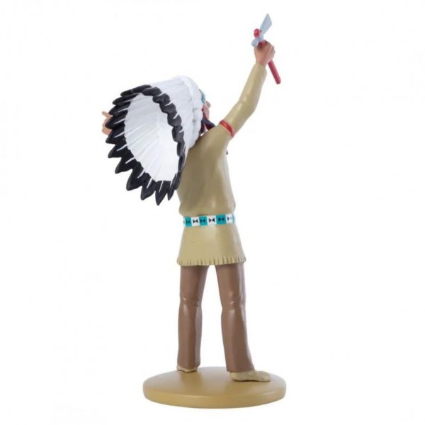 Figurine Tintin - Le grand chef Indien d'Amérique