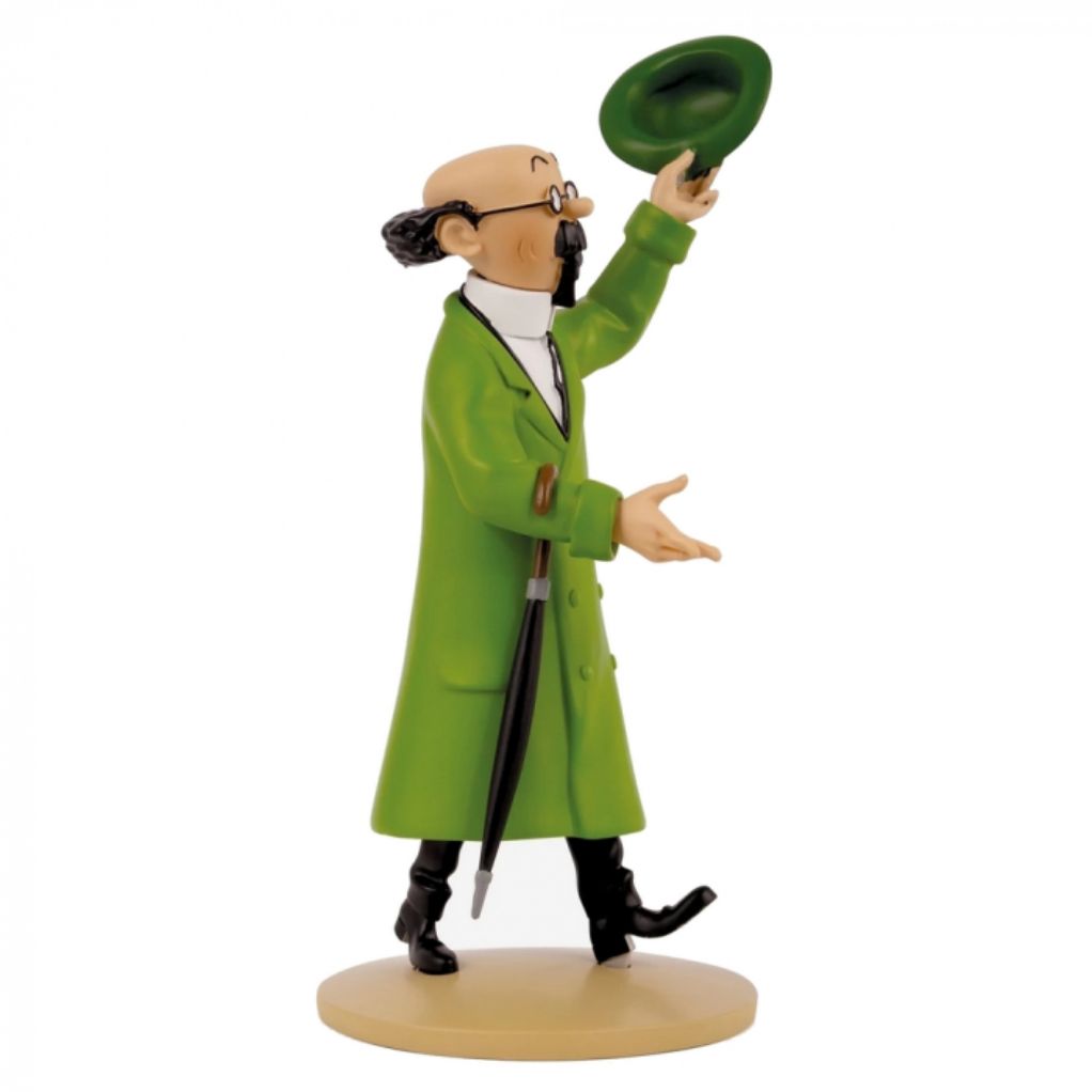 Figurine Tintin - Tournesol part en voyage: Figurines BD par Hergé chez Tintinimaginatio