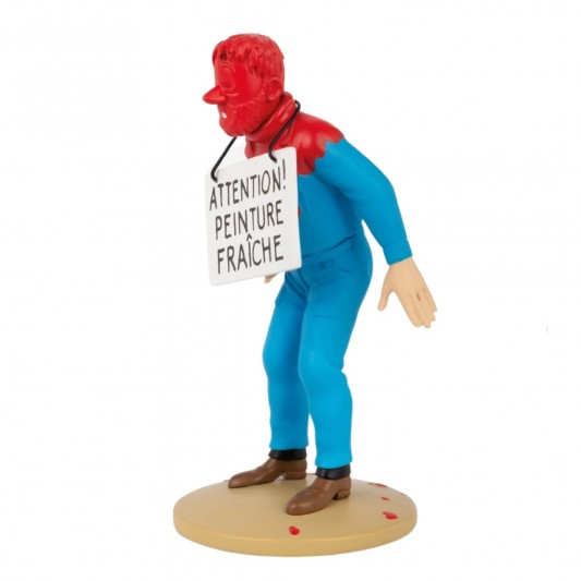 Figurine Tintin - Haddock et la peinture fraiche - secondaire-2