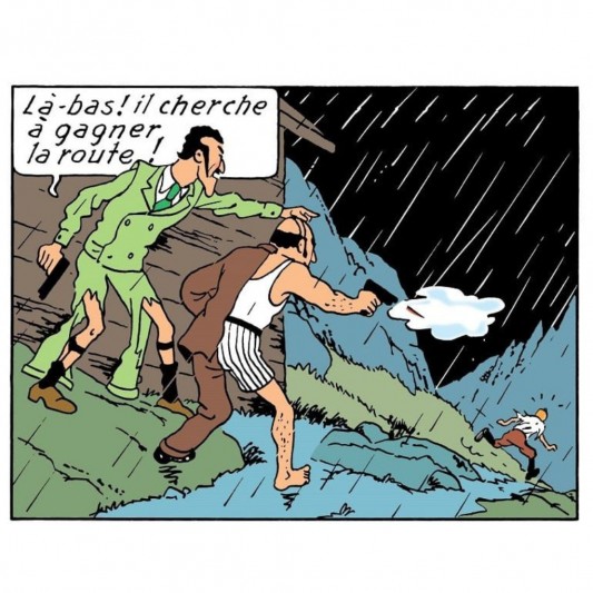 Figurine Tintin - Alonzo Perez, le cerveau - secondaire-1