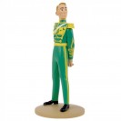 Figurine de collection Tintin, Hergé en officier de la cour Syldave 13cm - secondaire-1