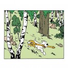 Figurine Tintin - Milou avec le sceptre d'Ottokar - secondaire-1