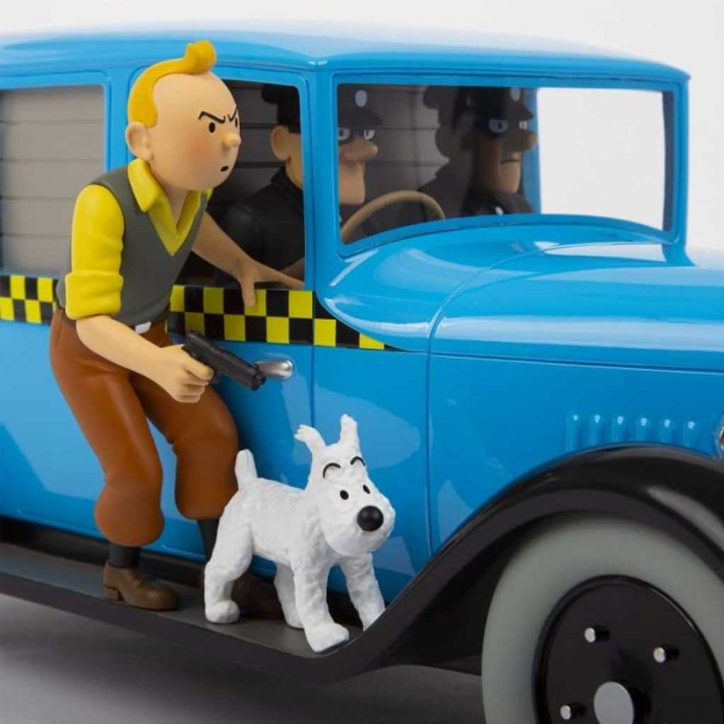 Véhicule de Collection Tintin au 1/12, Le taxi Checker 1929 de Chicago - secondaire-4