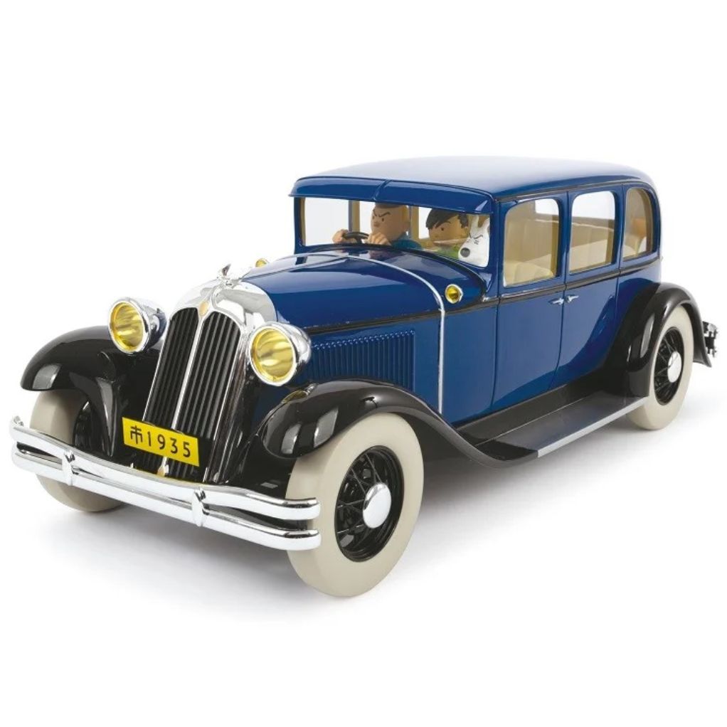 Véhicule de Collection Tintin au 1/12 - La Chrysler de Nanking - Le Lotus Bleu - secondaire-2