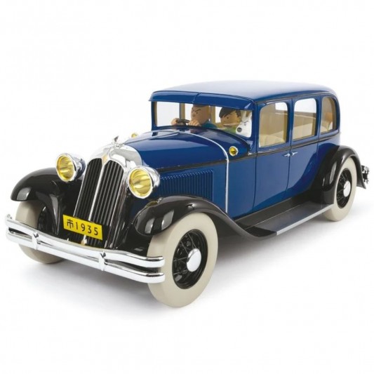 Véhicule de Collection Tintin au 1/12 - La Chrysler de Nanking - Le Lotus Bleu - secondaire-2