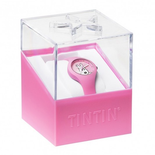 Montre Tintin & Co Milou Rose (XS) - secondaire-2