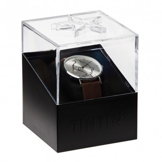 Montre Tintin & Co Classic Brun (S) - secondaire-2