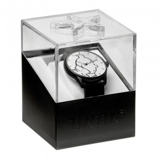 Montre Tintin & Co Classic Noir (L) - secondaire-2