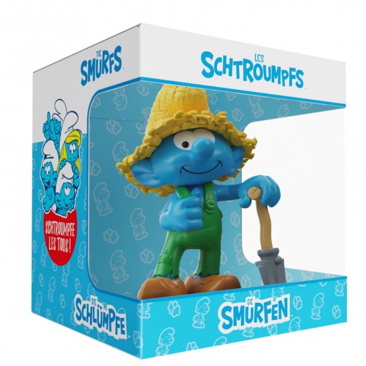 Figurine Les Schtroumpfs - Schtroumpf Fermier - secondaire-1