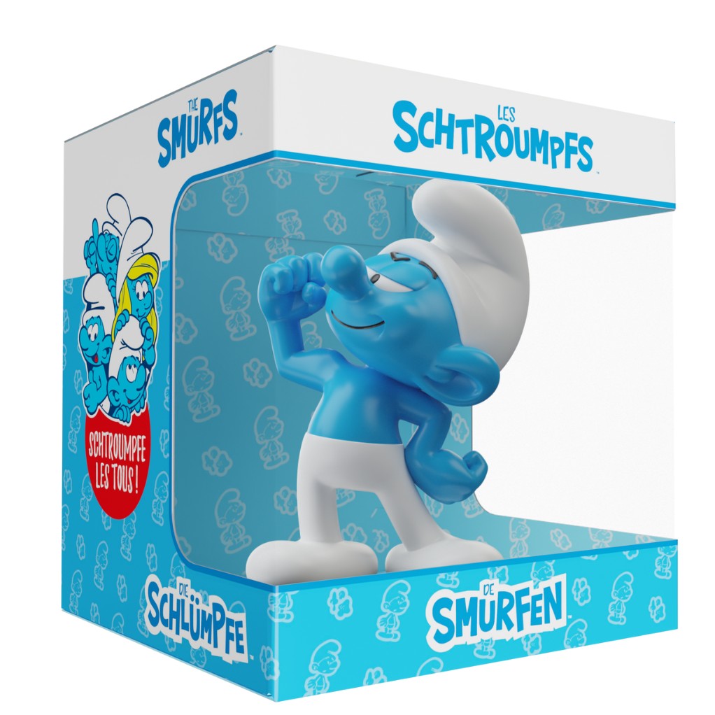 Figurine Le Schtroumpfs - Schtroumpf Costaud - secondaire-1