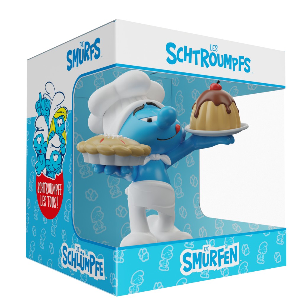 Figurine Les Schtroumpfs - Schtroumpf Cuisinier - secondaire-1