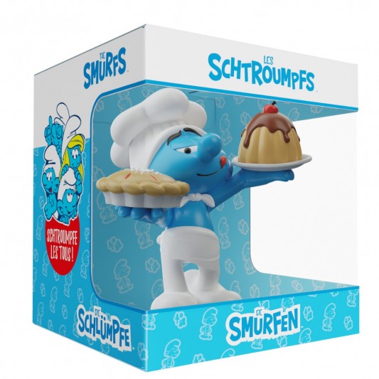 Figurine Les Schtroumpfs - Schtroumpf Cuisinier - secondaire-1