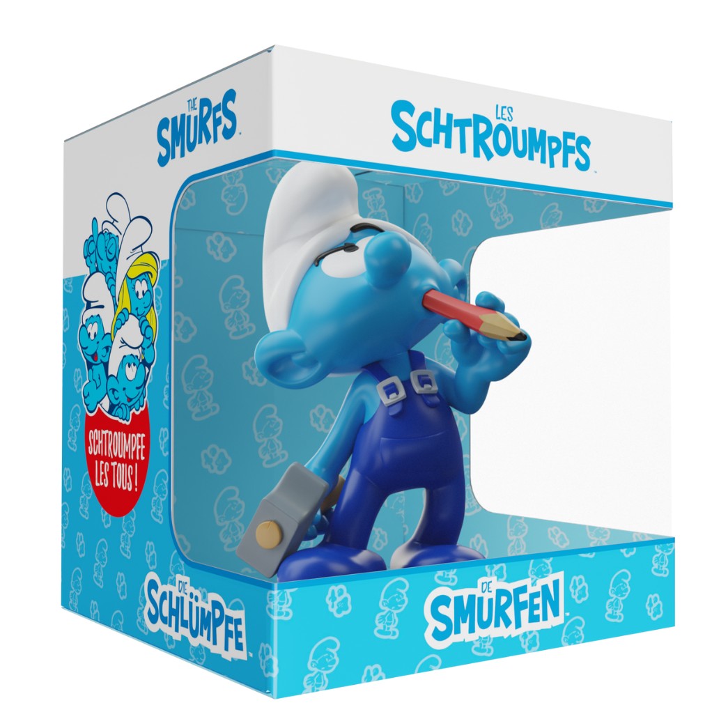Figurine Les Schtroumpfs - Schtroumpf Bricoleur - secondaire-1