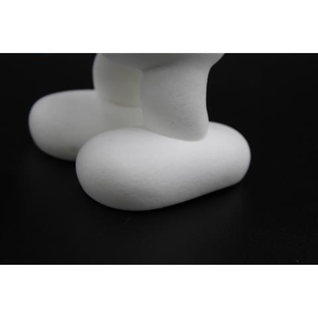 Figurine Les Schtroumpfs - Schtroumpf Blanc et Bleu Flocked - secondaire-3