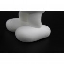 Figurine Les Schtroumpfs - Schtroumpf Blanc et Bleu Flocked - secondaire-3