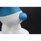 Figurine Les Schtroumpfs - Schtroumpf Blanc et Bleu Flocked - secondaire-4