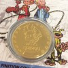 Médaille de Collection - Spirou et Fantasio - Couleur Or - secondaire-4