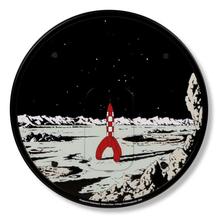 Horloge Lune Tintin- édition standard - secondaire-1