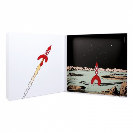Horloge Lune Tintin- édition standard - secondaire-2