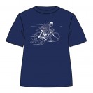 T-Shirt Tintin - Tintin & Milou - Vélo Lotus Bleu - secondaire-1