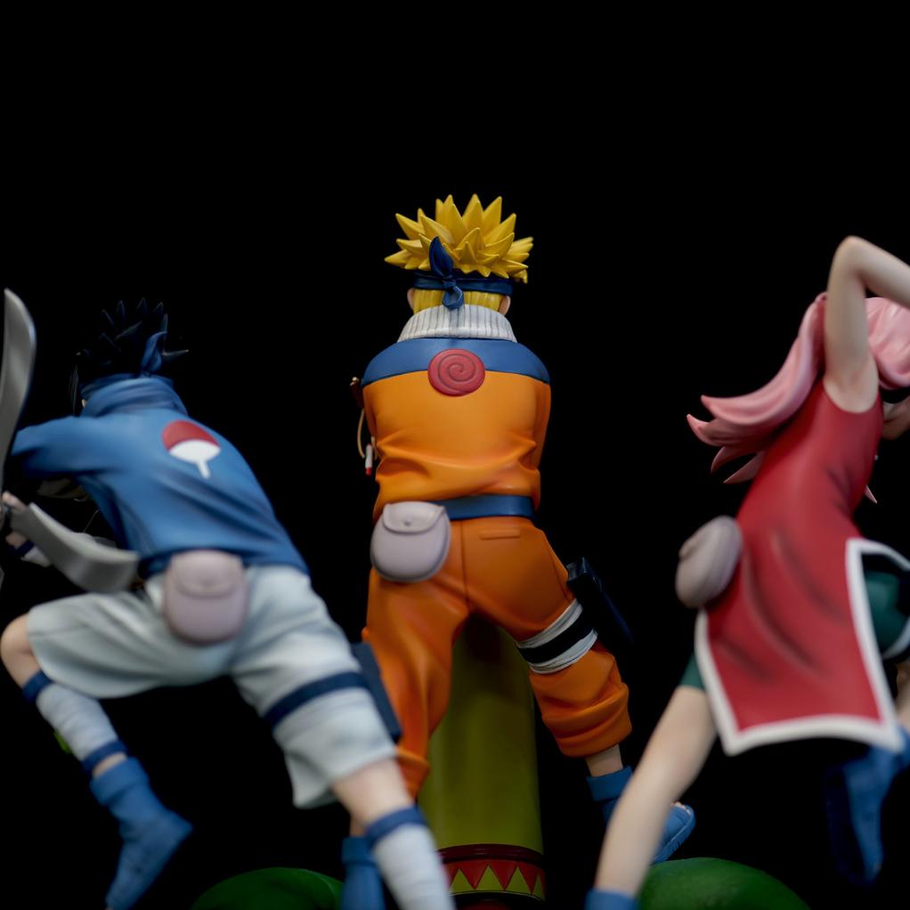 Figurine Cartoon Kingdom - Naruto - Team 7 - secondaire-5