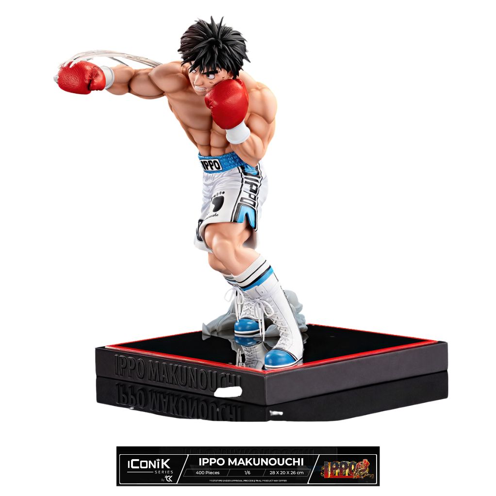 Statuette de collection Ippo Makunouchi, Ikonik Series 1:6 Cartoon Kingdom 2025 - secondaire-1