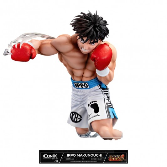 Statuette de collection Ippo Makunouchi, Ikonik Series 1:6 Cartoon Kingdom 2025 - secondaire-6